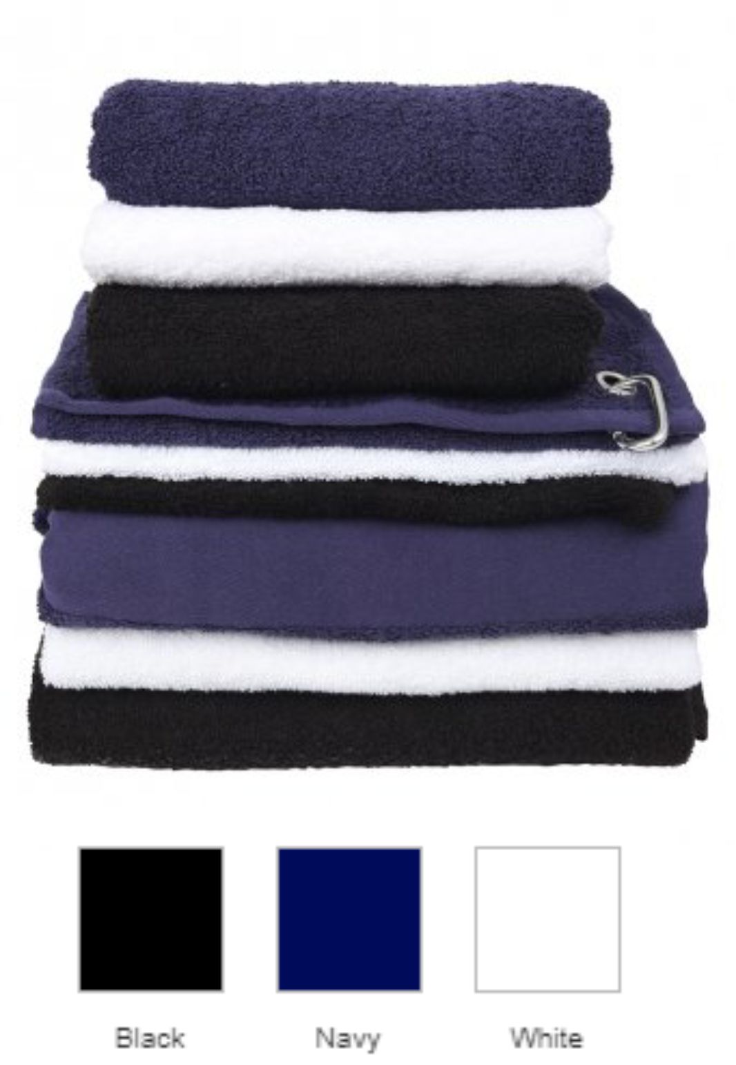 Towel City TC33 Printable Border Golf Towel  Towel City TC33 Printable Border Golf Towel